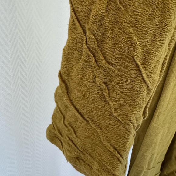 CP Shades Mustard Long Sleeve Dress Tee - Picture 3 of 5